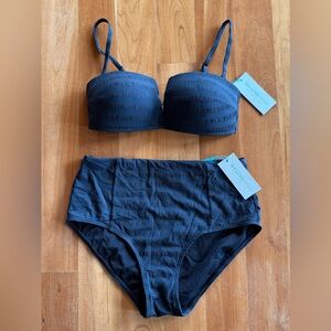 🆕 Sea Level Palisades Women's Black Bikini Set size 6